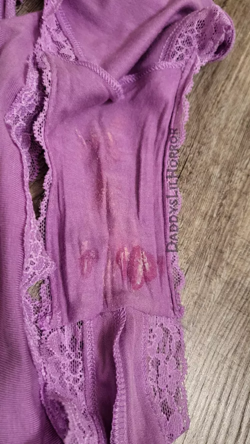 Oops, My Pussy Bleached My New Panties by DaddysLilHorror