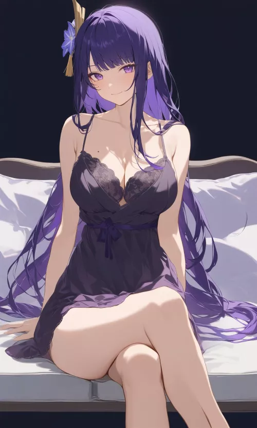 Raiden [Genshin Impact] by CheetahSperm18