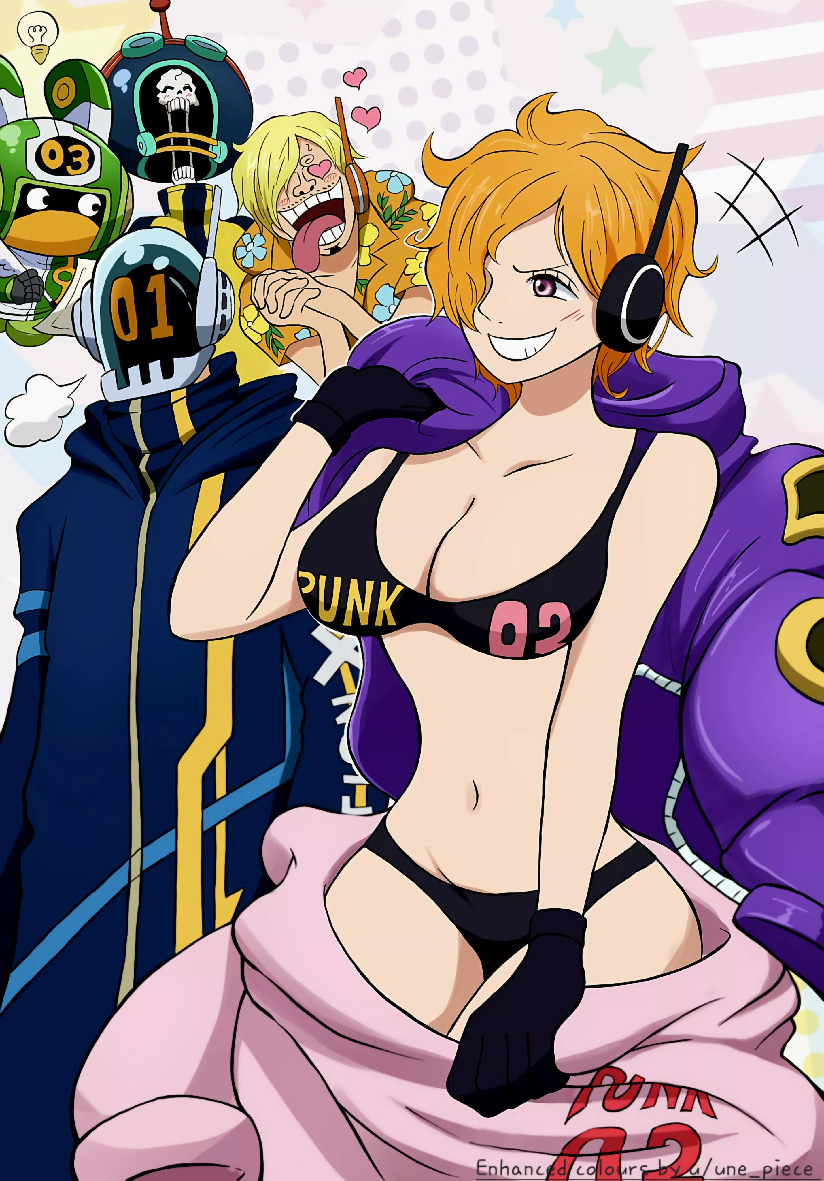 Sanji's new crush Vegapunk Lilith ♥️ posted by une_piece