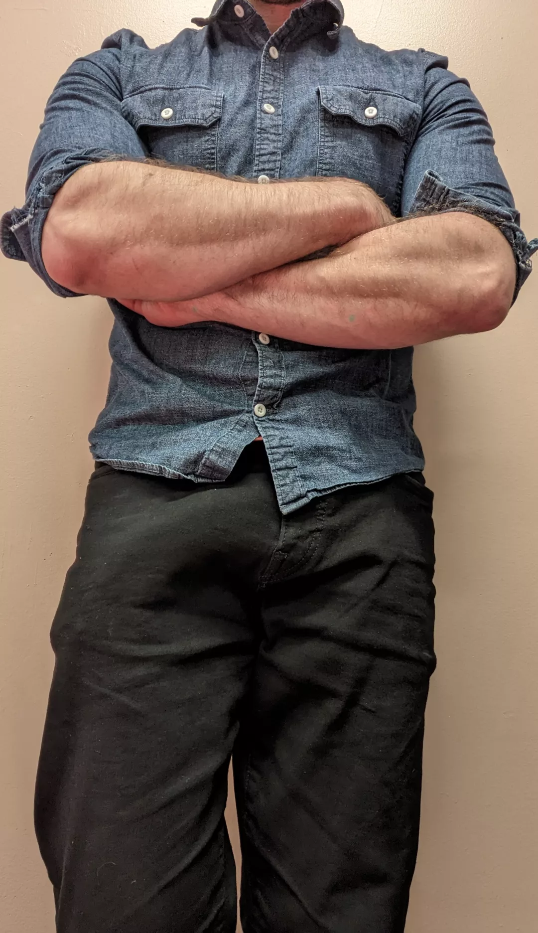 Subtle enough to wear to work. Huge enough to give crotch-watchers some eye candy. posted by tomatoe1987