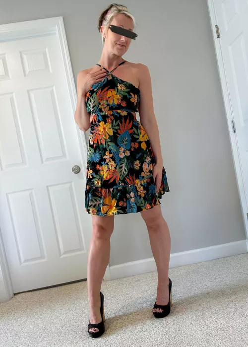 There’s only one way to find out what’s underneath. by KurvyBlondeWife1