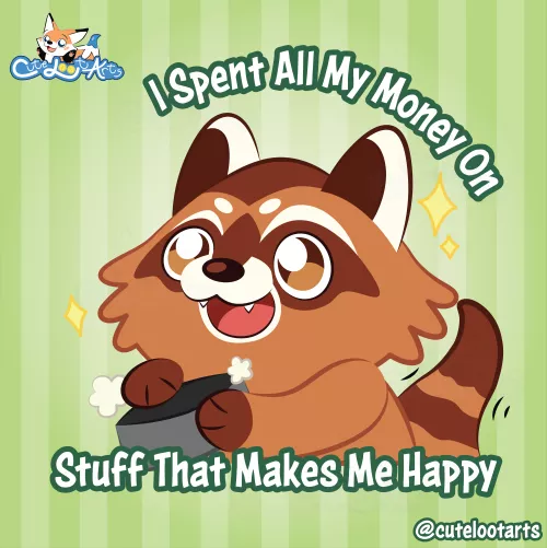 This is your sign to spend your money on something you really want 😌 by kagurabbit