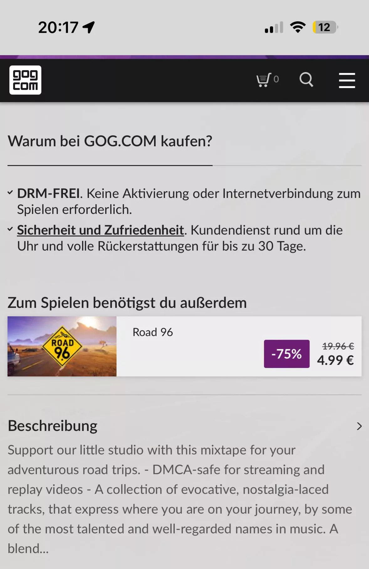 Using OST on stream posted by doomed-666