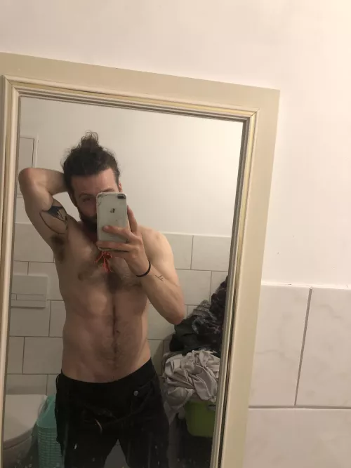 Wanna lick my tattoos? by bacchusdreams