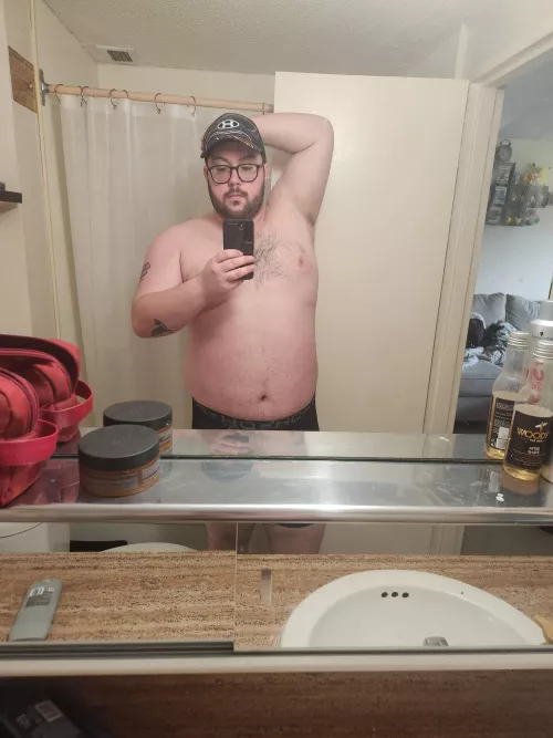 Was feeling myself after the gym today by Wardzkii