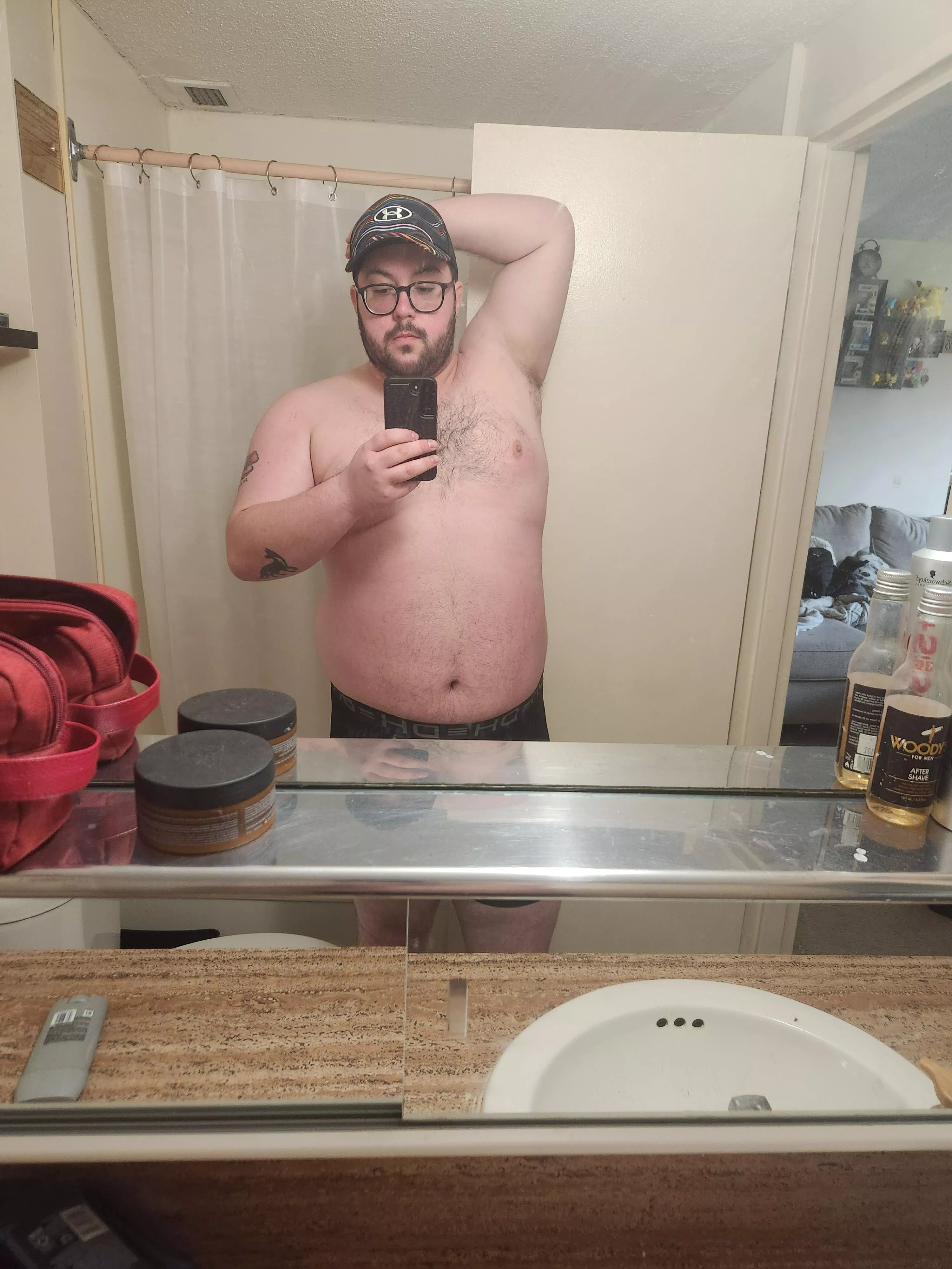 Was feeling myself after the gym today posted by Wardzkii