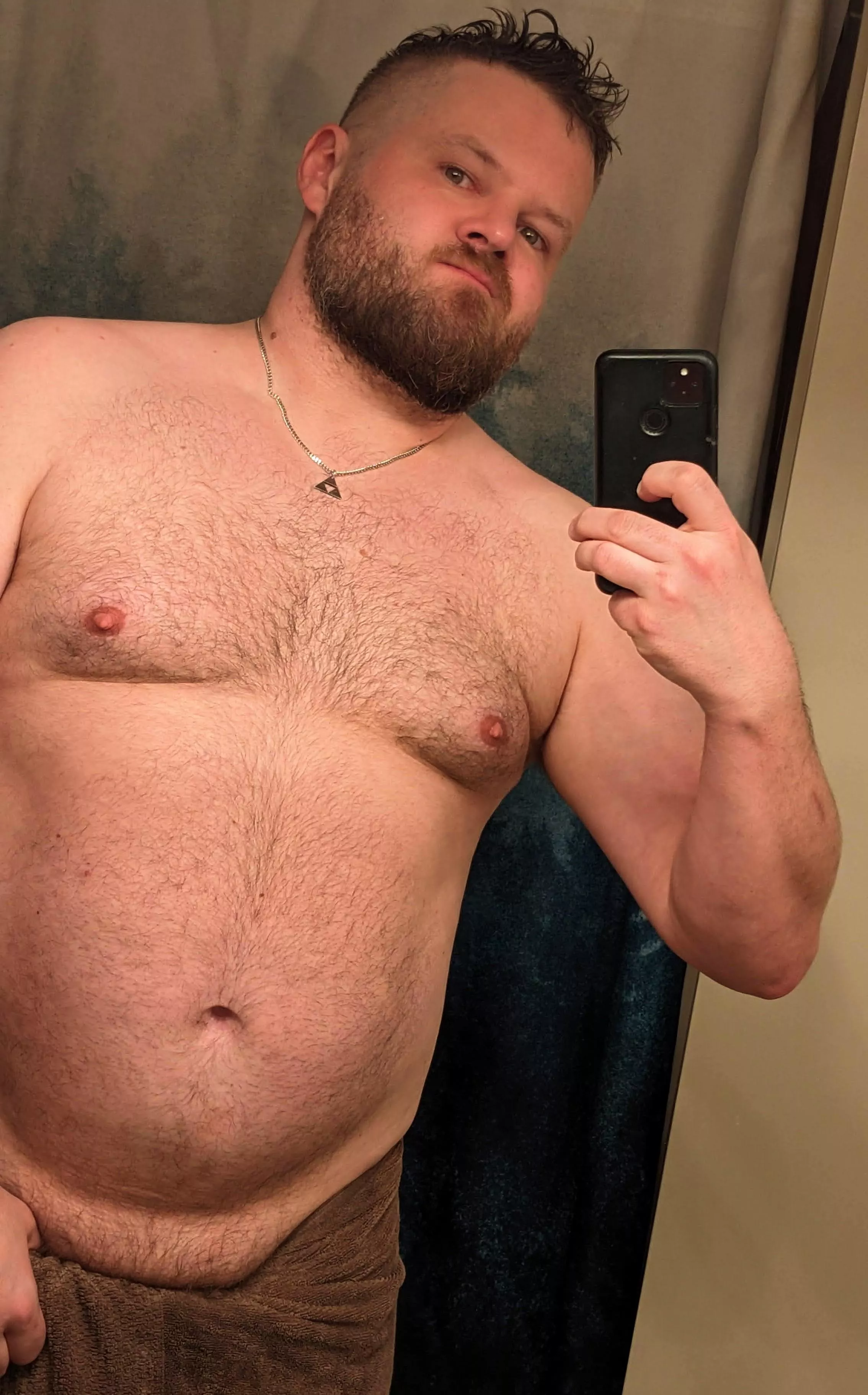 Wednesday post-work shower, what's for dinner? posted by BadGhostie