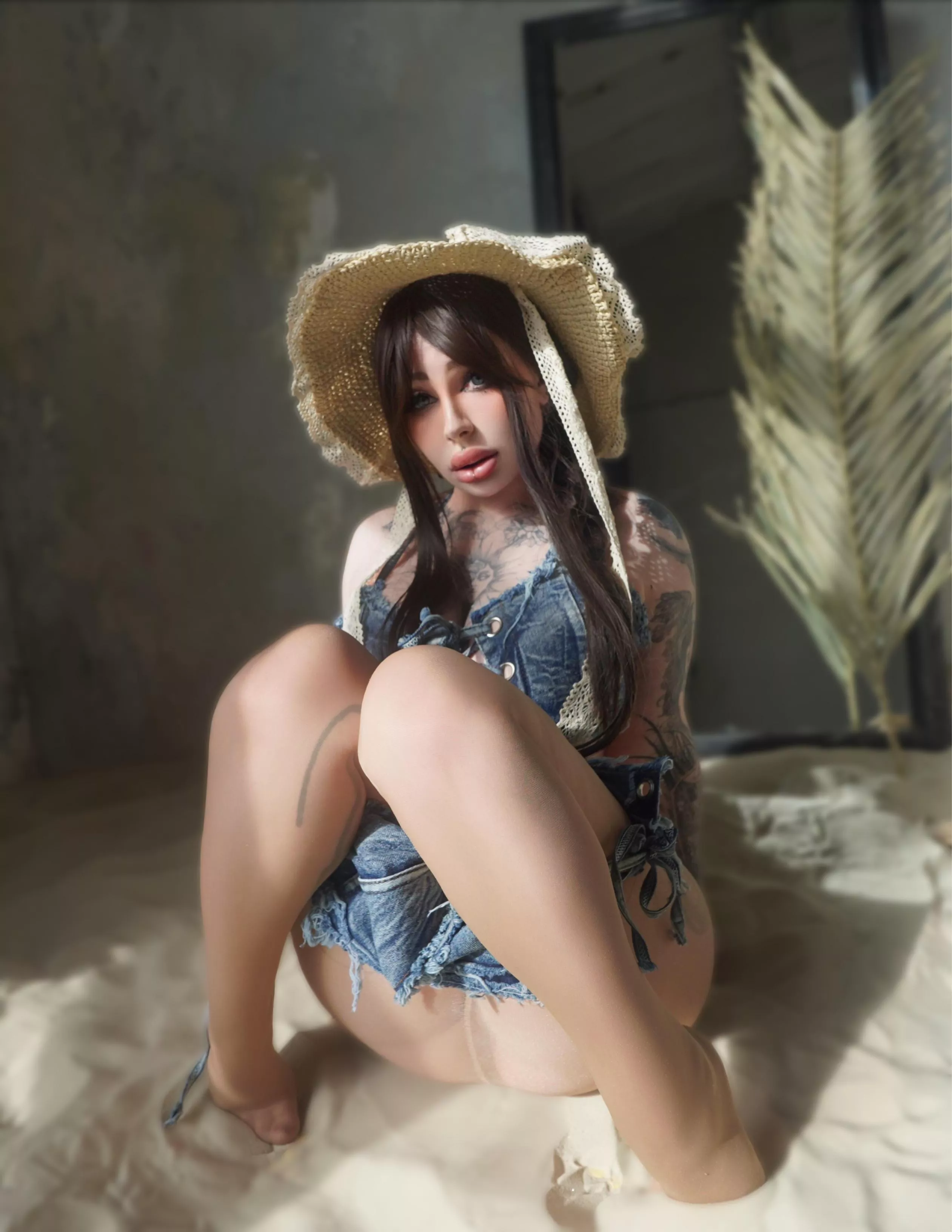 What do you think about nude nylon tights under shorts? posted by Firm-Air-1444