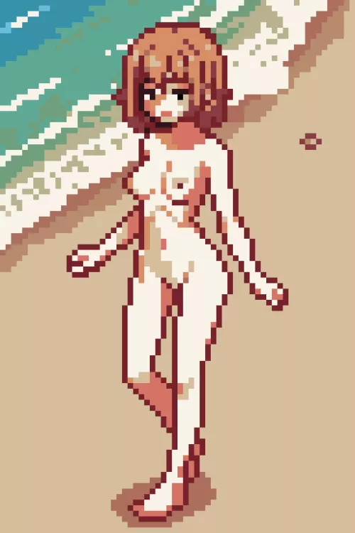 Beach Stroll by Nightly_Pixels