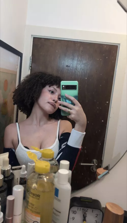 Biting my lip thinking about 👀 by xx-alien