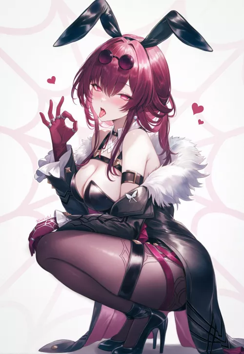 Bunny Kafka [Honkai Star Rail] by CheetahSperm18