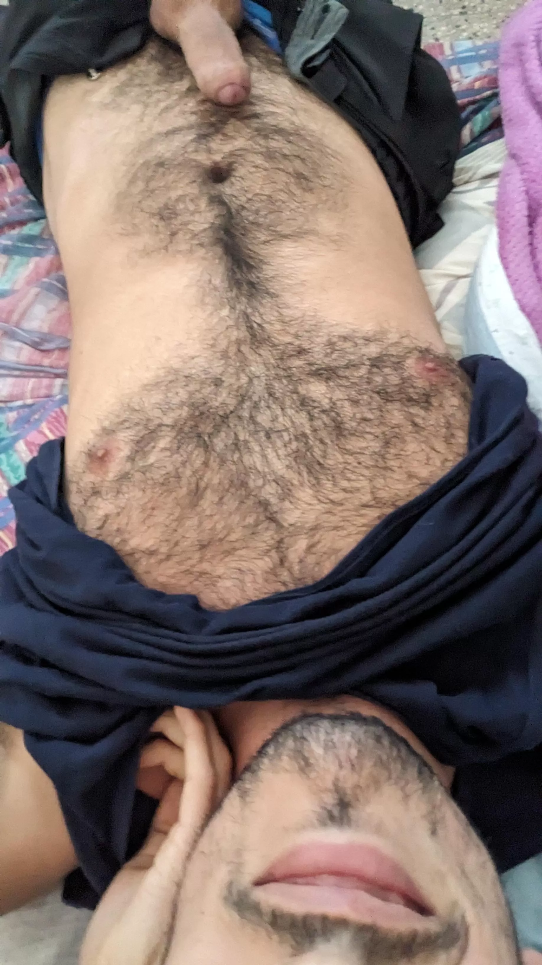 Chest hair reveal posted by dragonkunst
