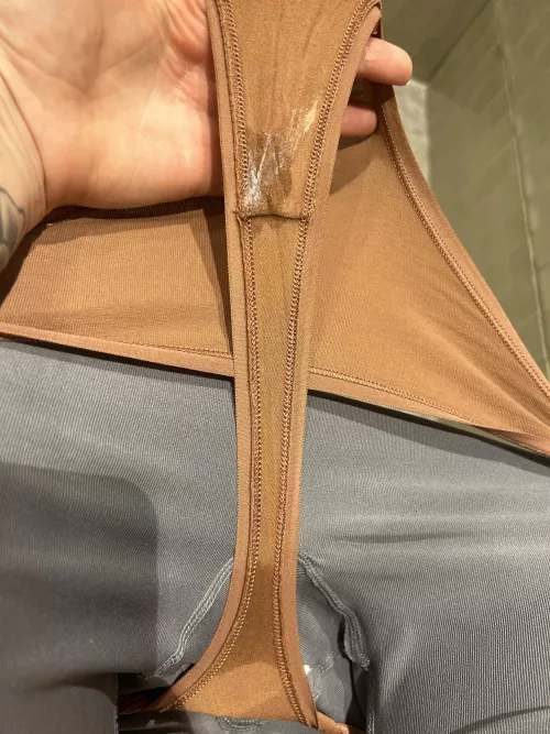 Deliciously sweaty workout and ovulating to top it off 😛 by Yaelnextdoorvip