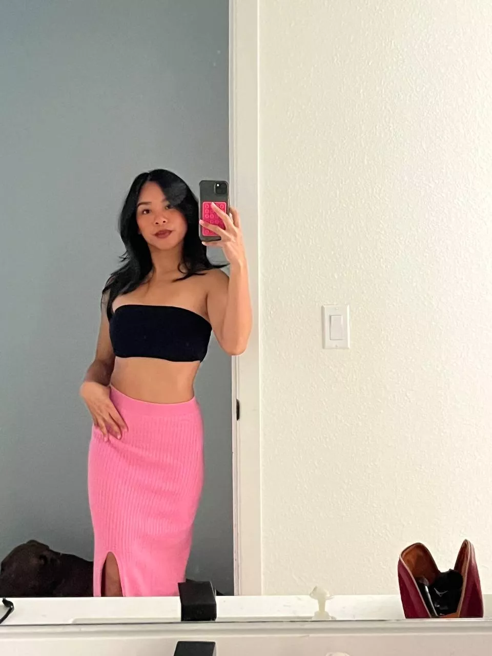 Feeling pretty in my favorite outfit @ posted by IamAngel18