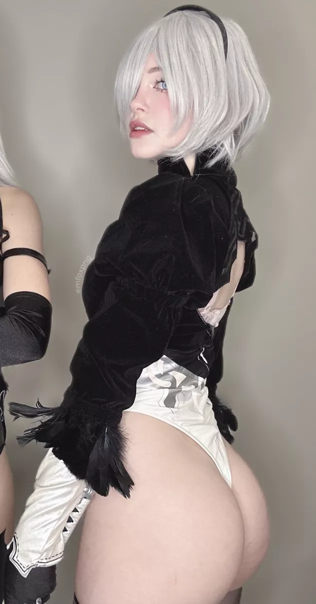 Hope you like my 2b cosplay :) posted by Emfoxpng