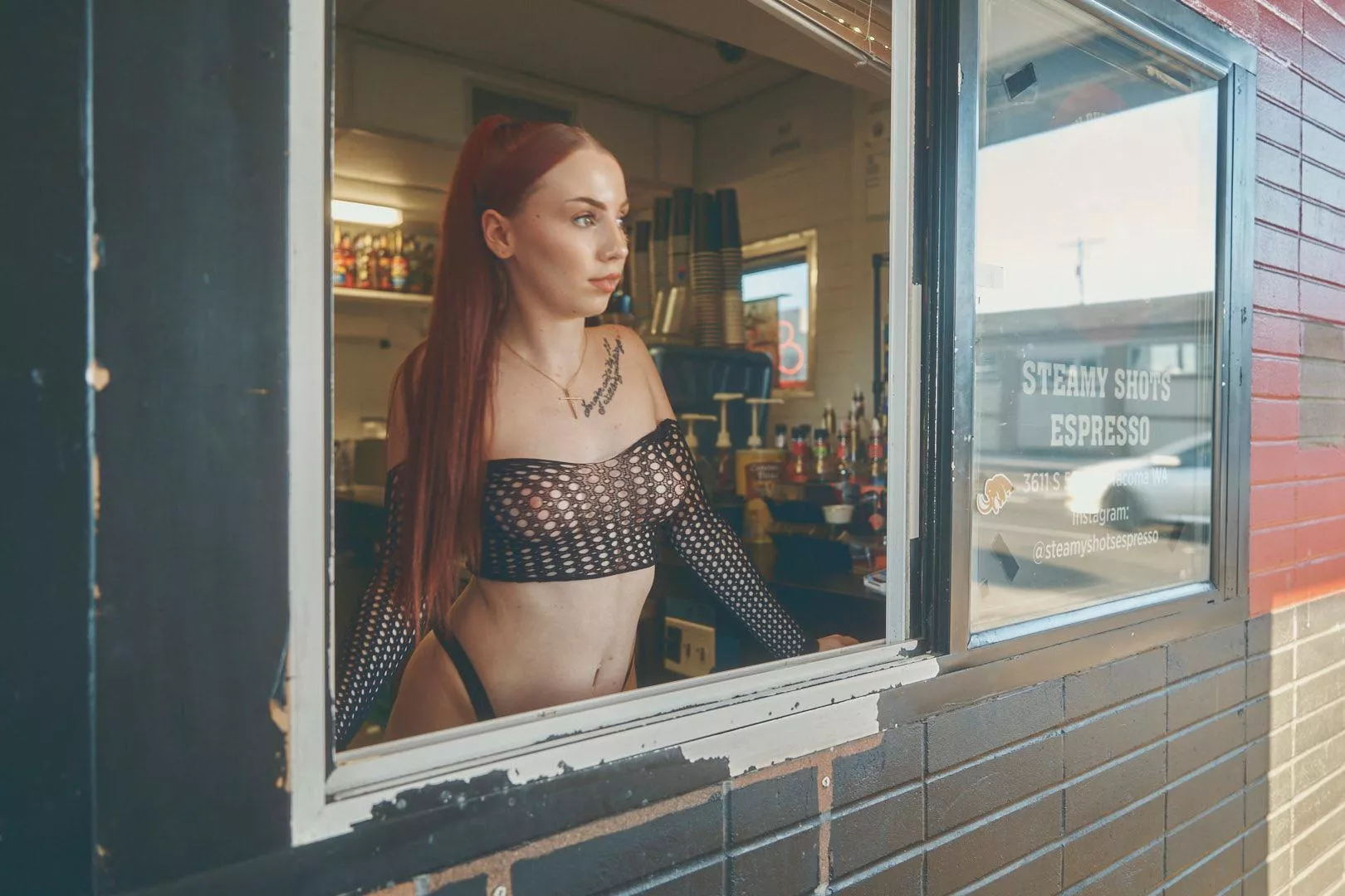 How about some caffeine babe? posted by Dutton798