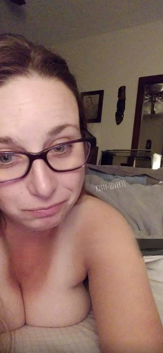 Husband left for work already, will you come join me in bed? posted by Kitty-Lover31