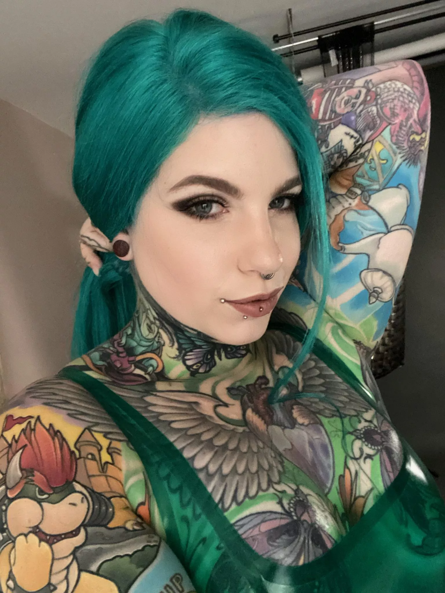 I don't think anyone else here has fully covered her tits hehe posted by daniicupcake