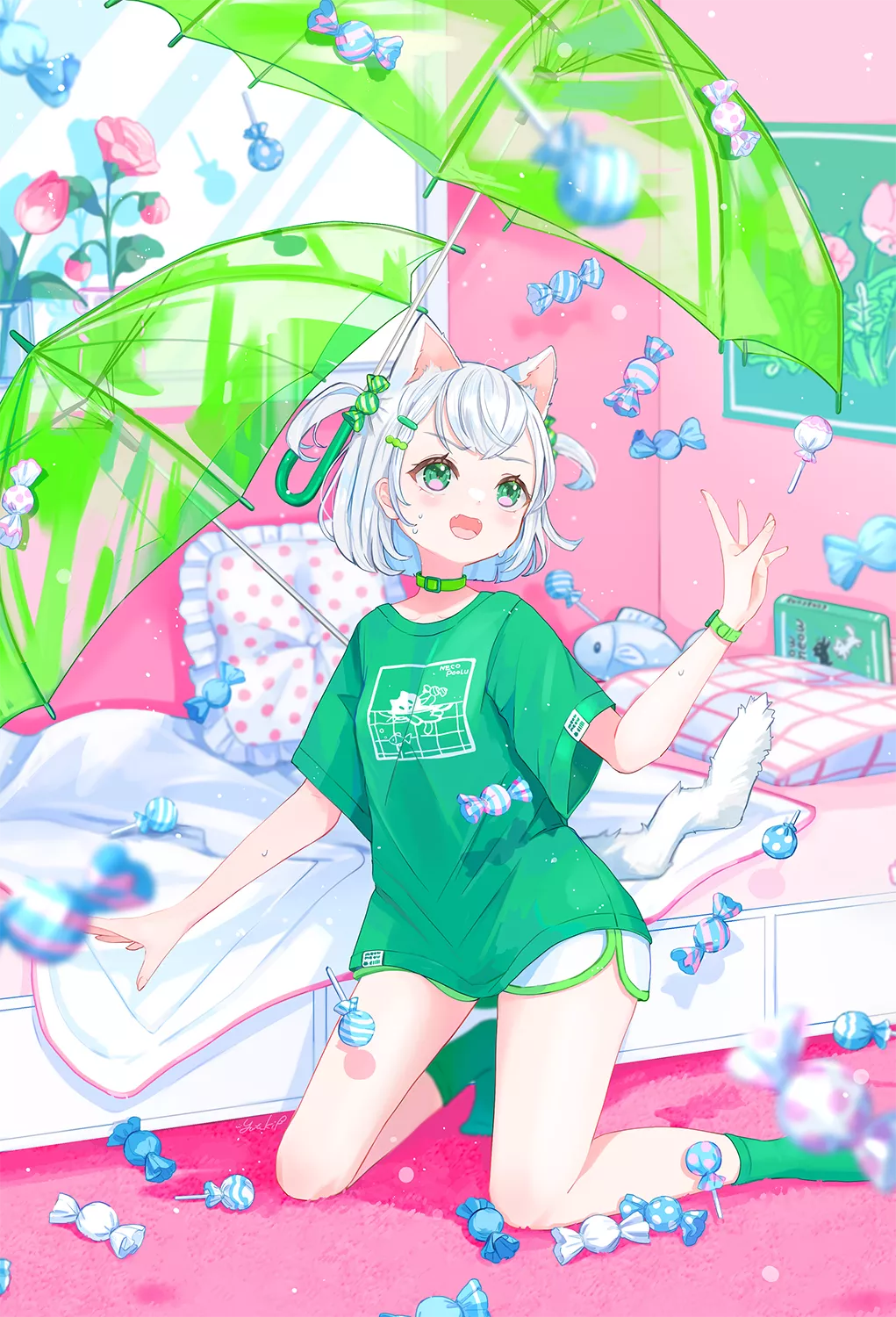 It's raining candy posted by marxsander2016