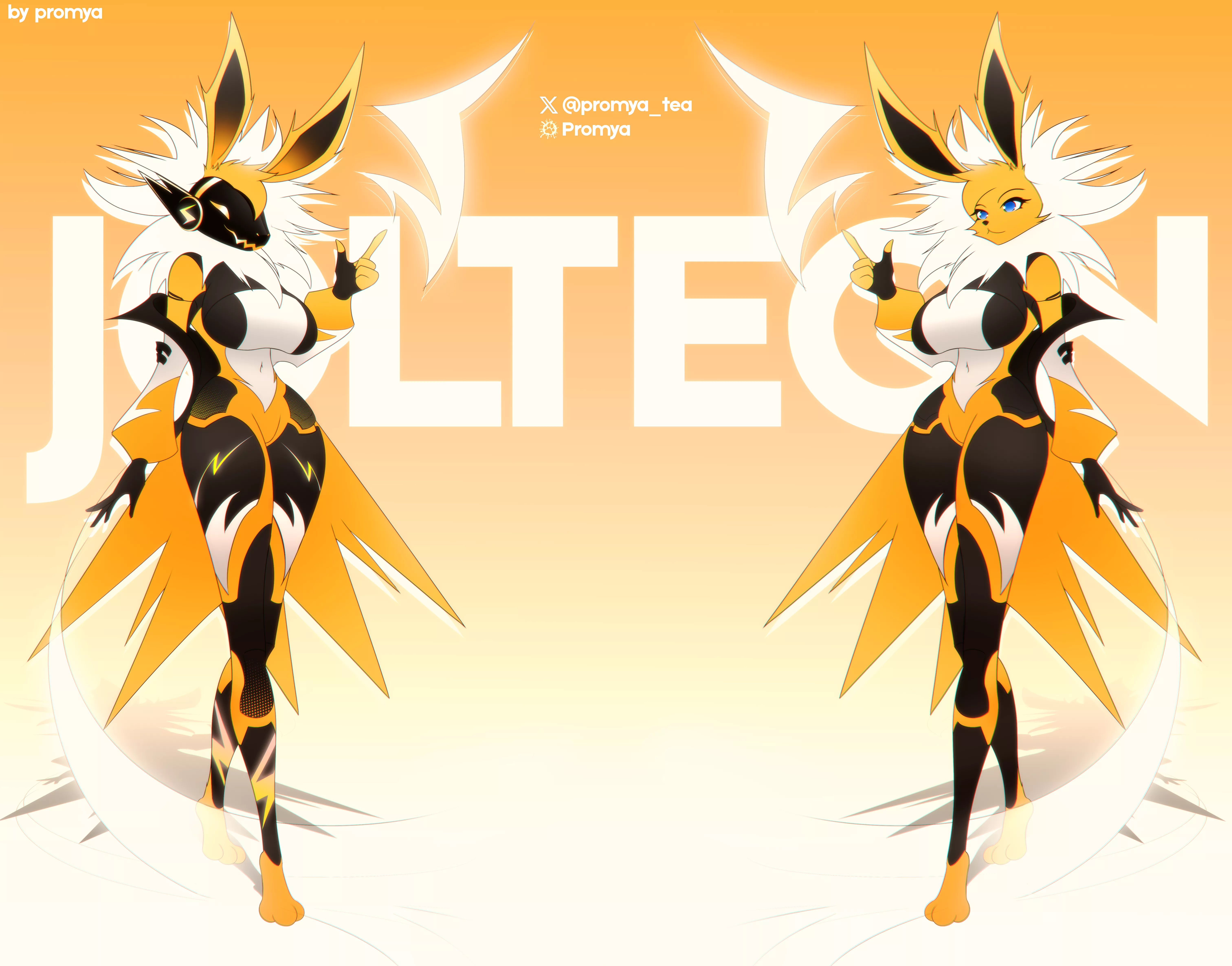 Jolteon-Protogen (By Promya) posted by Either_Quantity4385