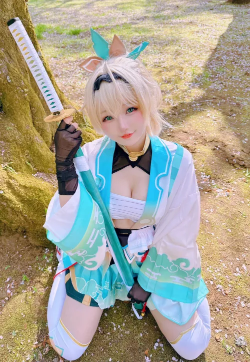 Kazama Iroha (Hololive) by Takanashi Hanari by _trapd00r_