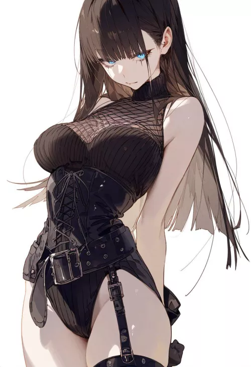 Knit Mesh, Corset, Belts, & Straps by CheetahSperm18