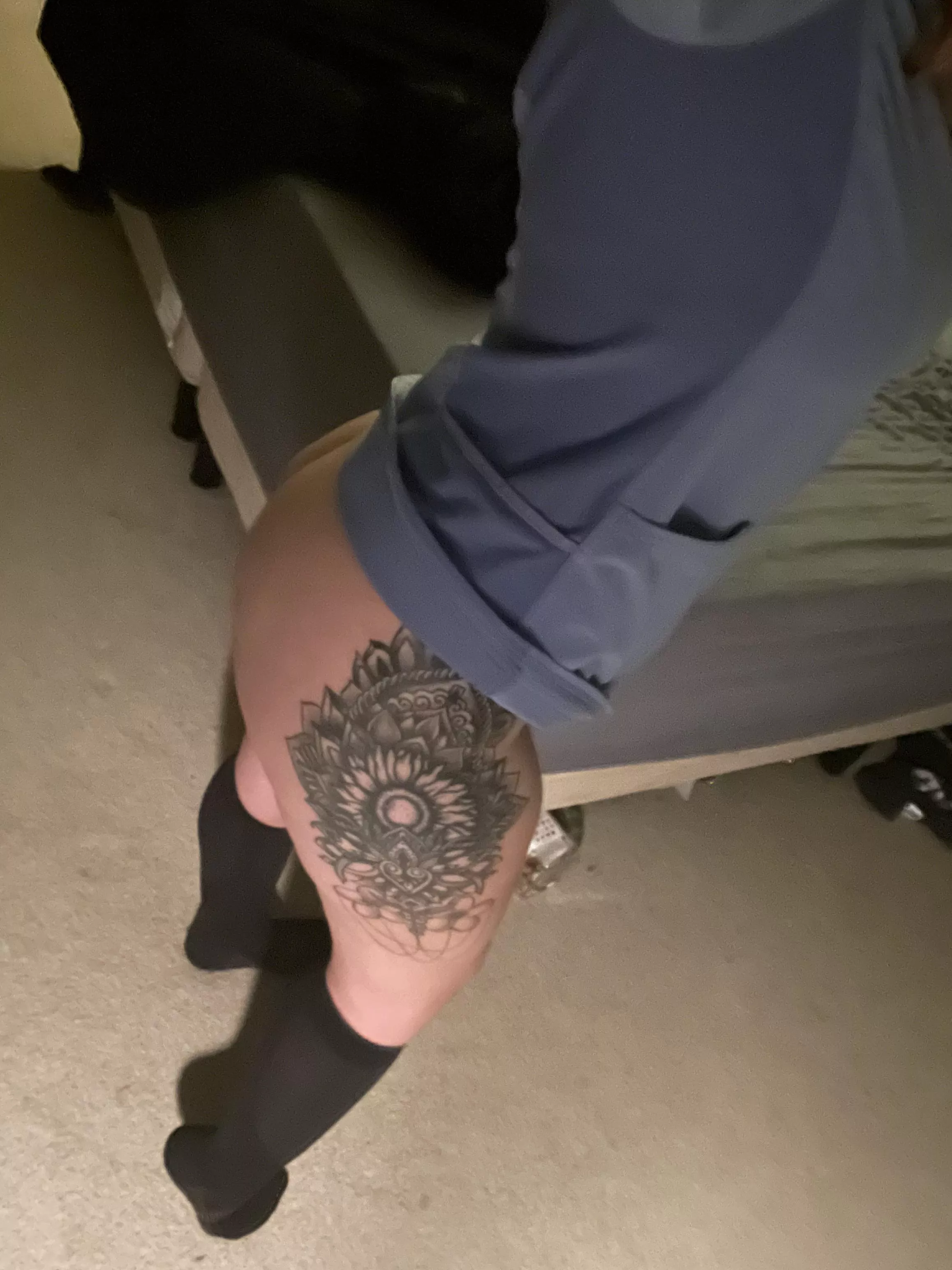 Little after work shot posted by HotwifeHeadNurse