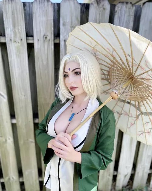 My Lady Tsunade Cosplay :) by Playful_Range3562