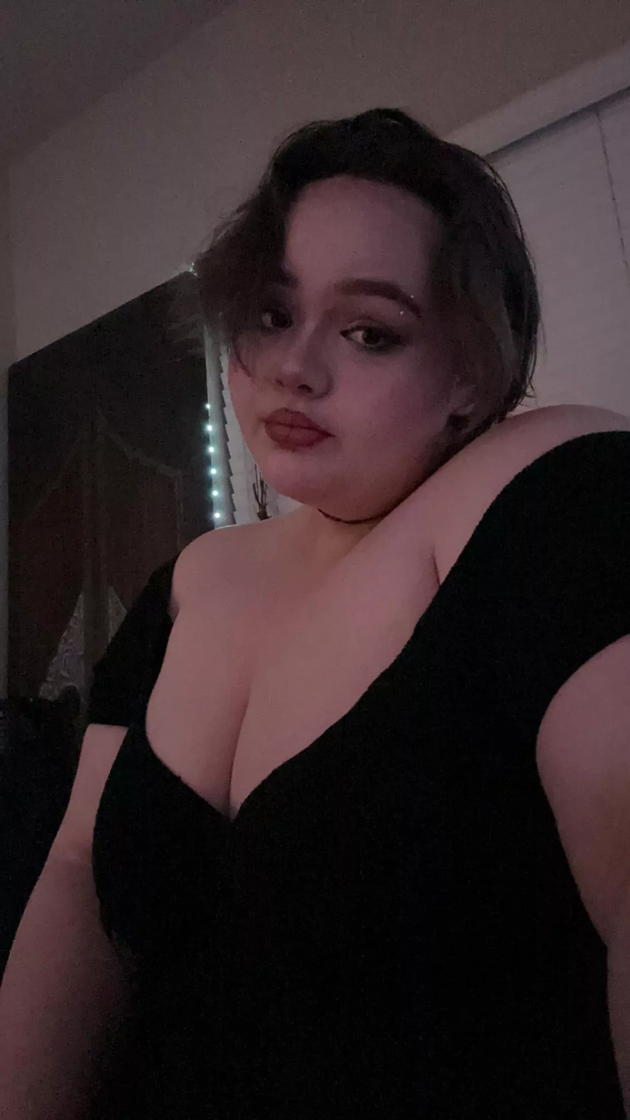 my makeup from last night  posted by softestfattie