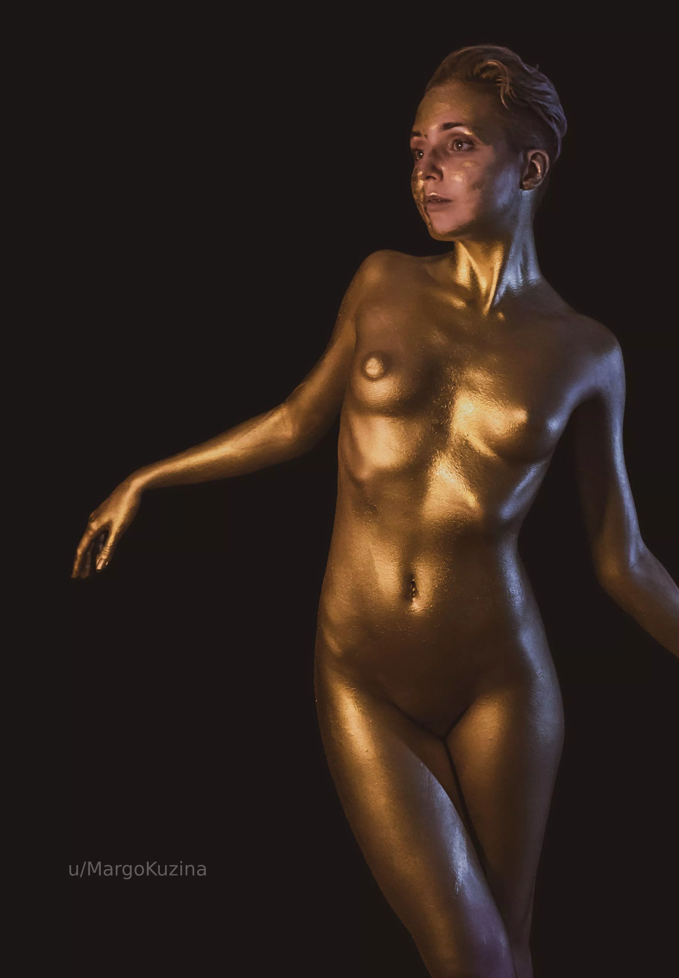 My tits in gold dust posted by MargoKuzina