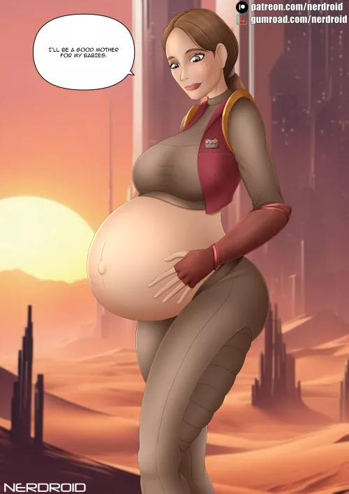She will be a really good mother. by Ner-Droid