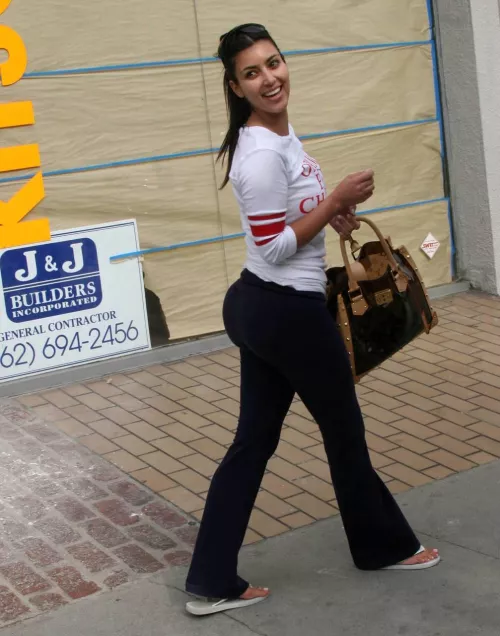 Showing off her assets in public  by Safe_Aioli_5571