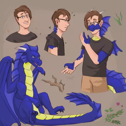 sketchpage commission by Skykristal