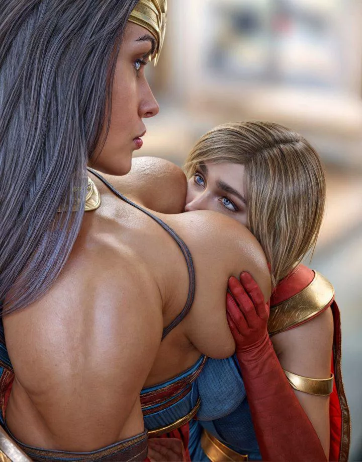 Supergirl & Wonder Woman [DC] (Batesz)  posted by Kyoto709