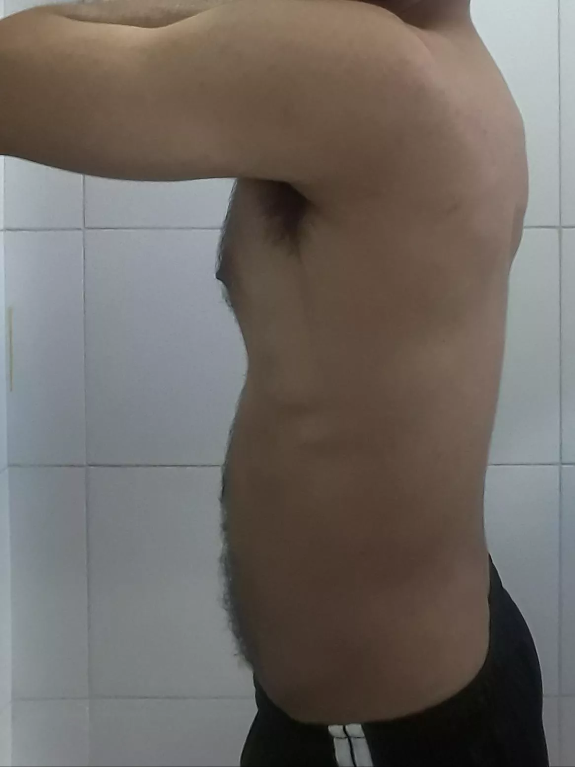 That armpit peek 👀 posted by kindahornyfr