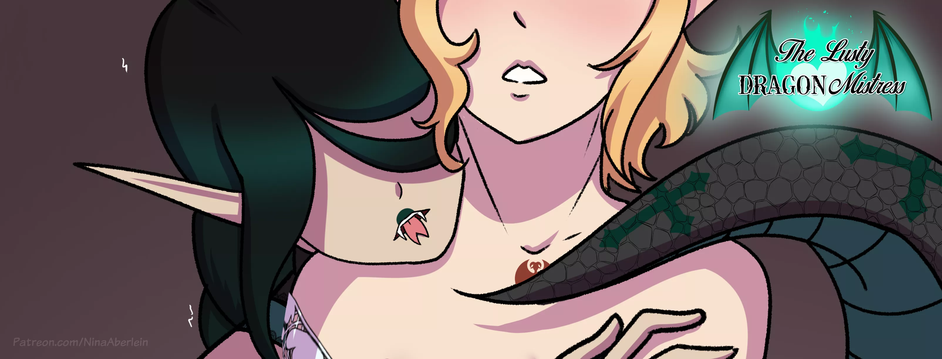 The Lusty Dragon Mistress #2 p 8-9 (sneak peek) posted by NinaAberlein