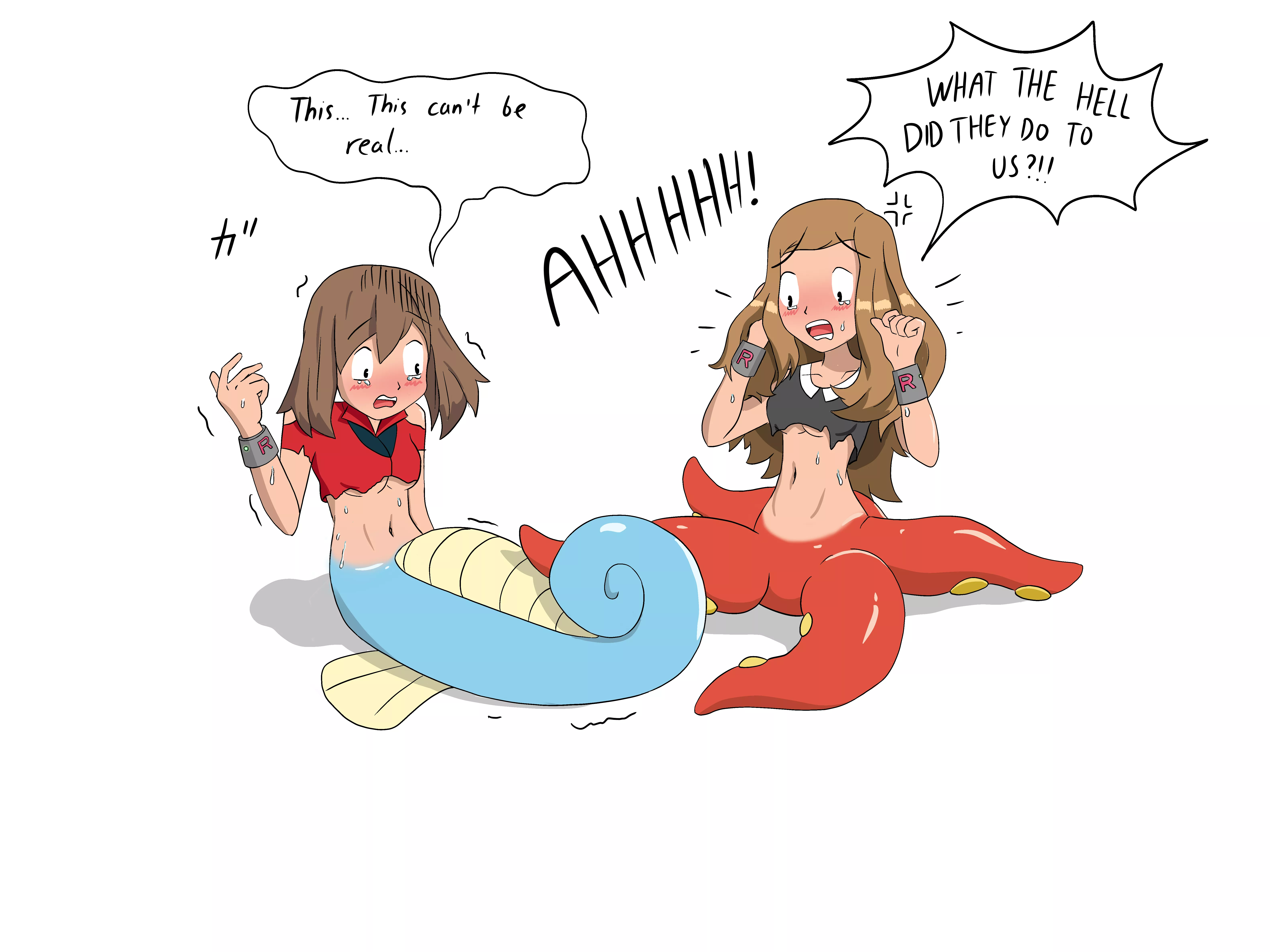 Unexpected Pokemon TF (OC) posted by JohnHD11