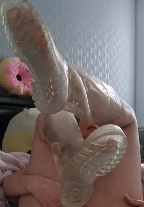 A rubber barrier between my soles and your tongue   by Relevant_Judgment_16