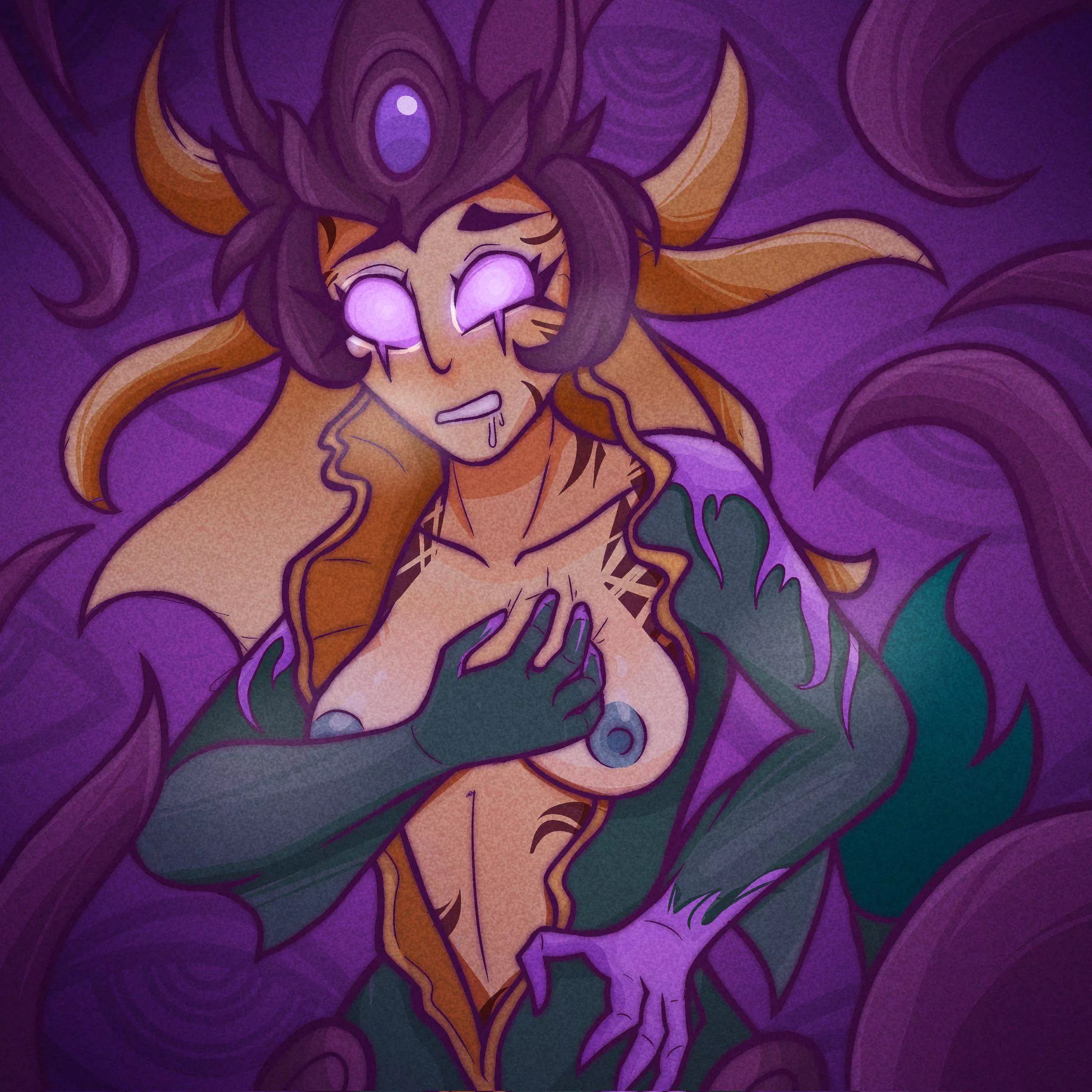 Corrupted by the void (@celesphim) posted by skynincompoop