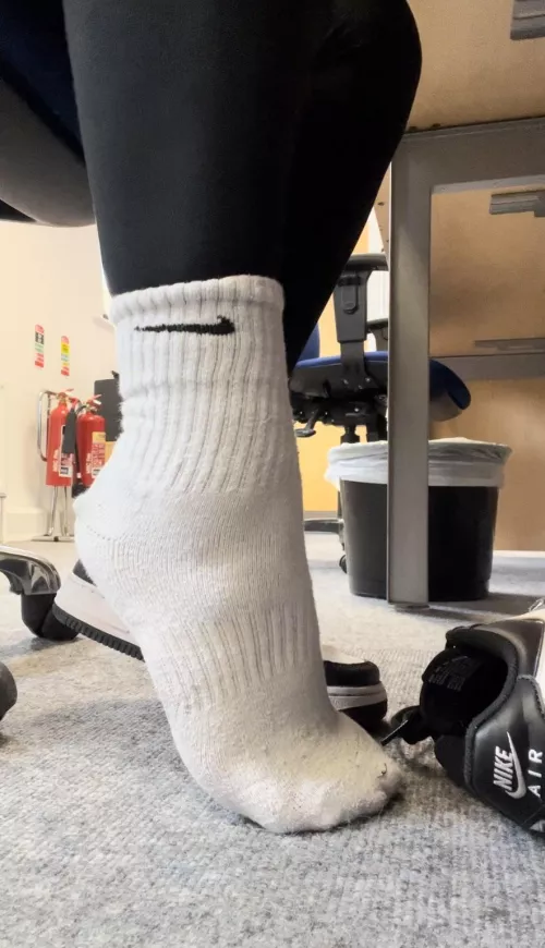 Could you resist bending down for even one sniff in front of everyone at the office? by xgoddesslucyxx