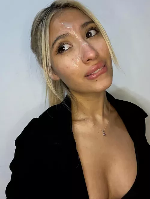 cum in the face enthusiast over here by LouanneSotelo