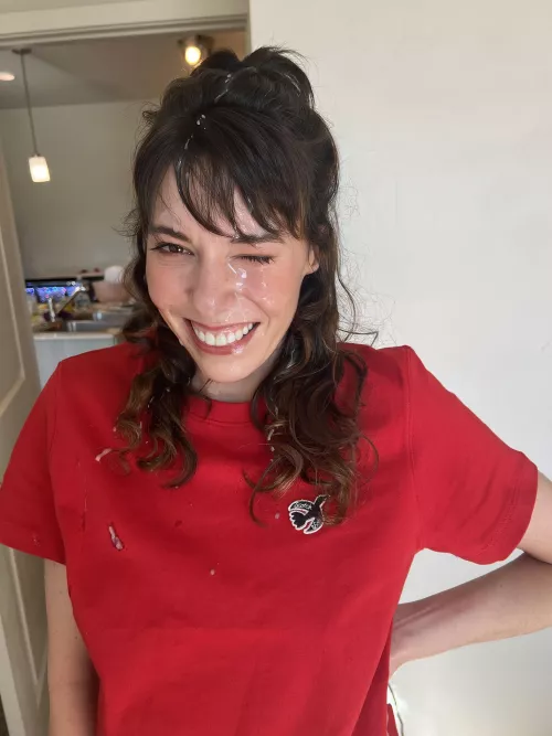 Cutest milf-next-door, drenched in cum! by VeraKingxxx