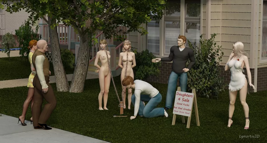 Daughters for sale by Lyno3D