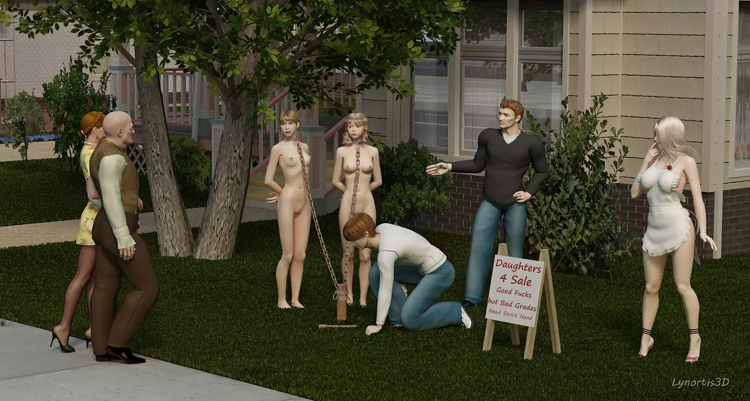 Daughters for sale posted by Lyno3D