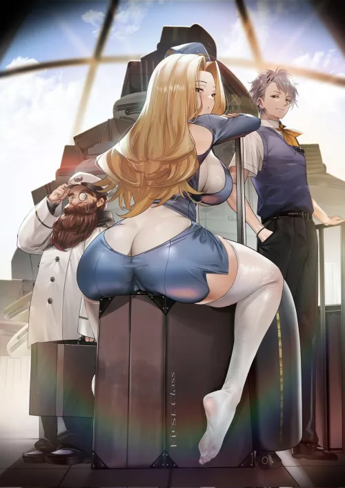 Flight Attendant Methode [Frieren] by CheetahSperm18