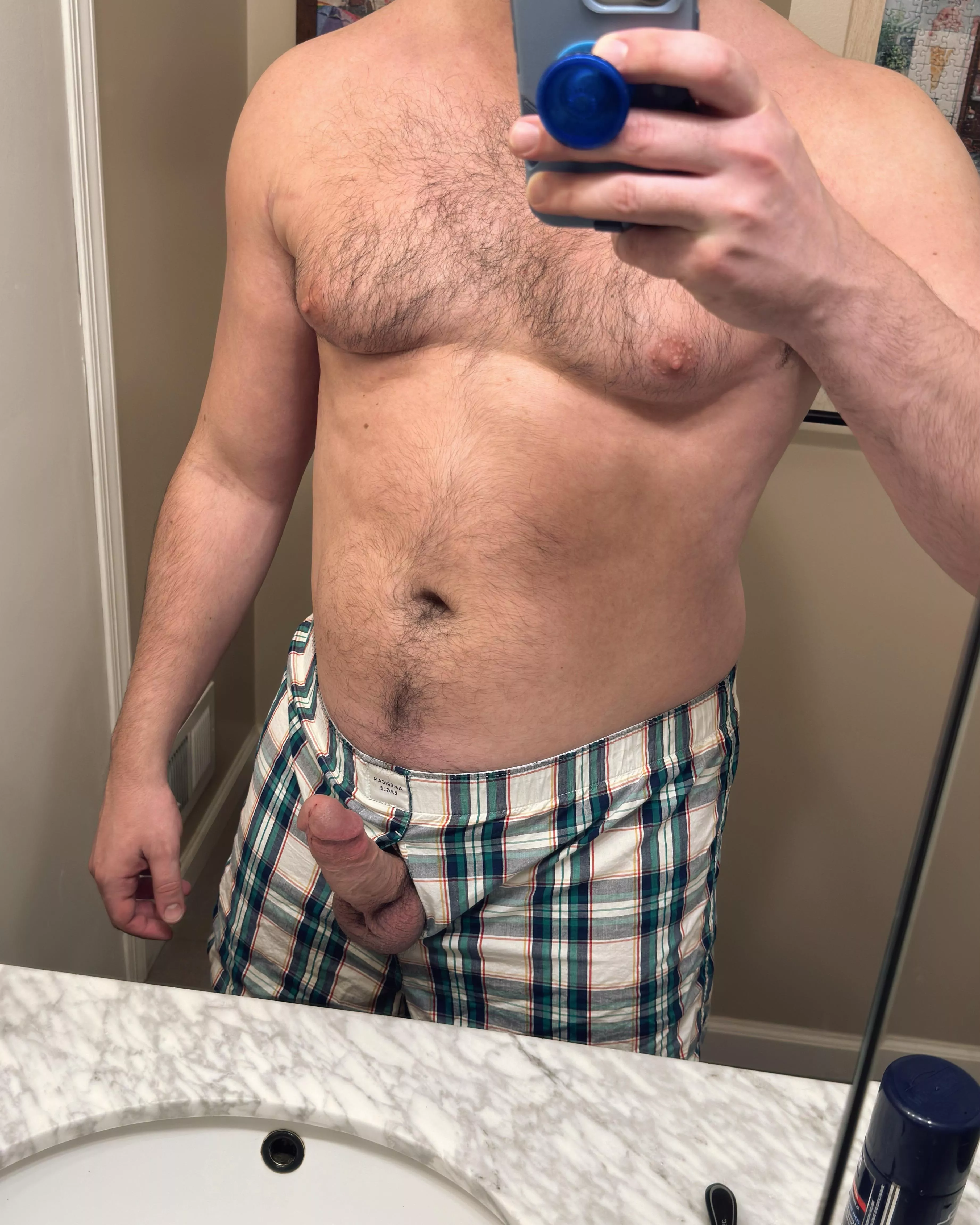 Fresh boxers, fresher cock posted by Treeman51