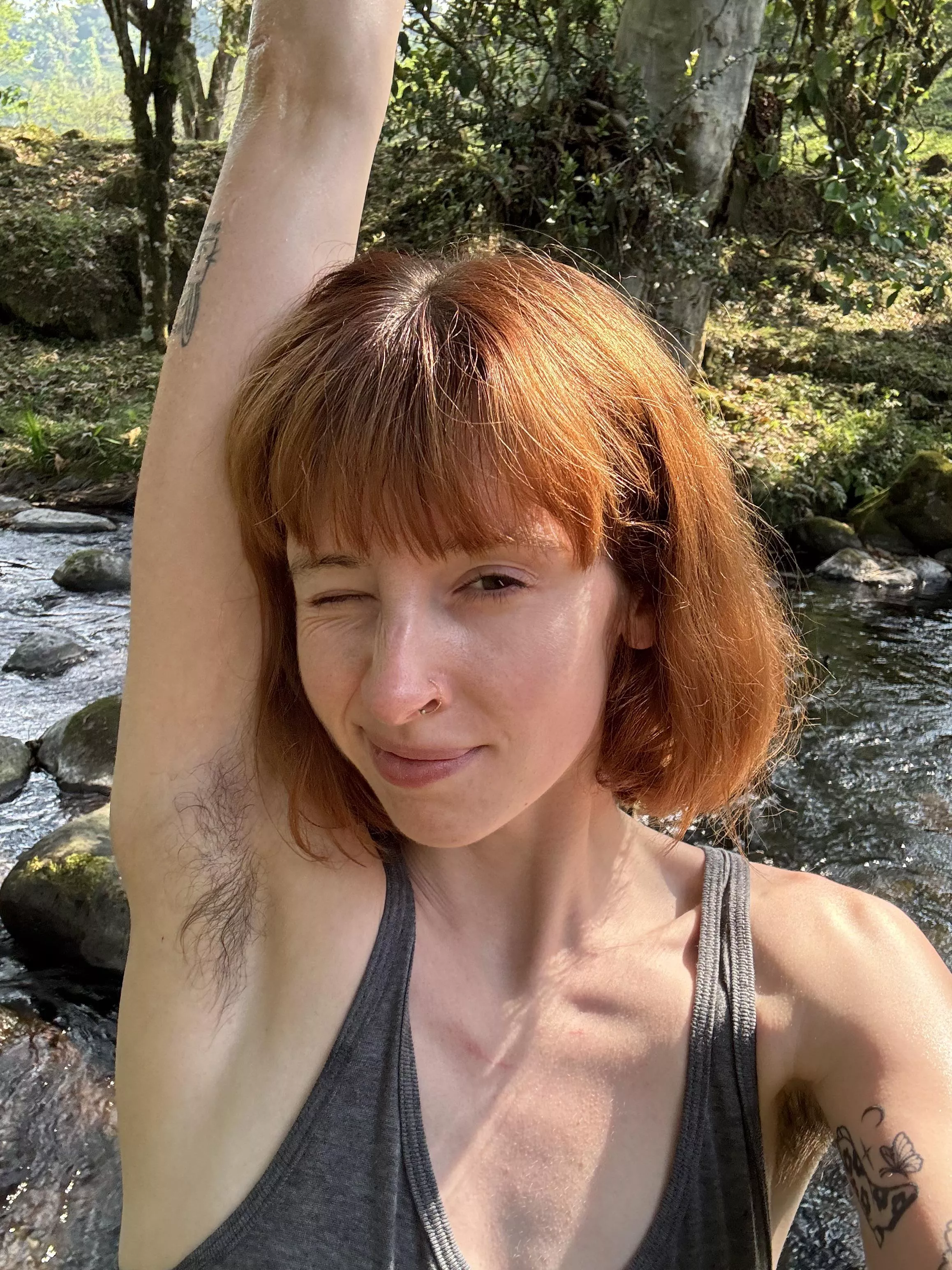 Fuck me? Even though I’m sweaty from the forest posted by Nippy_Hippie