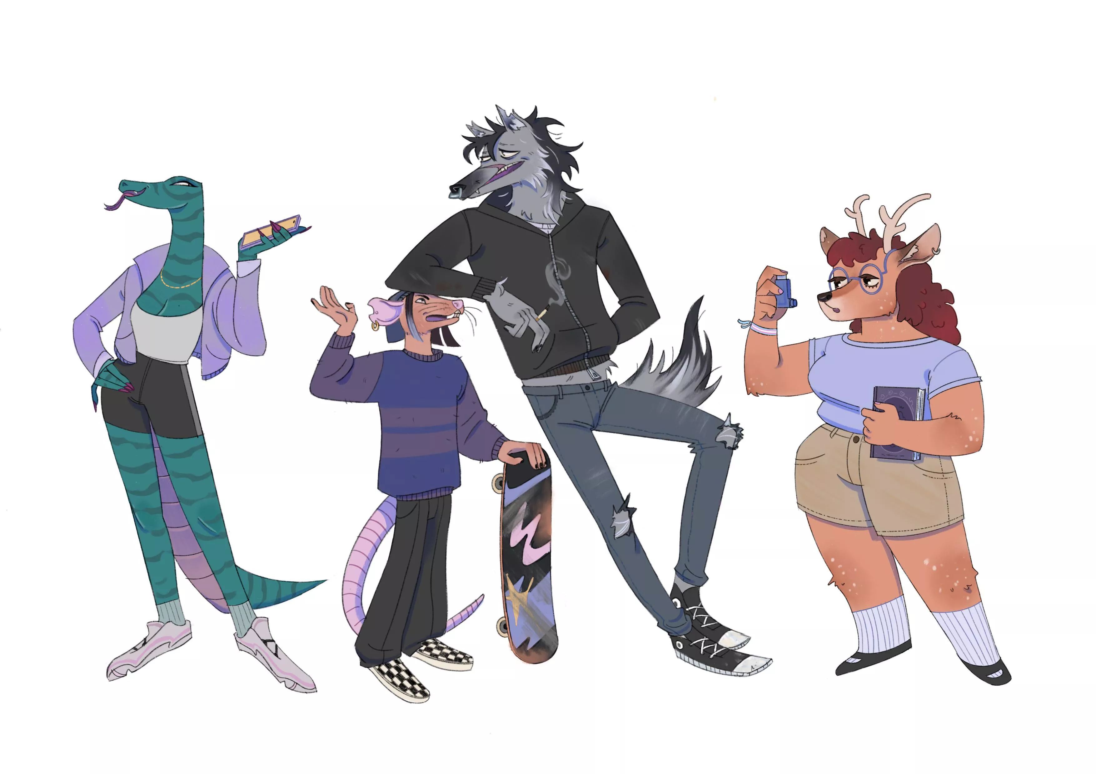 Furry lineup!! posted by lalisn