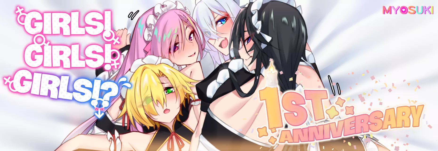 Happy First Anniverary of Girls! Girls! Girls!? posted by msa208