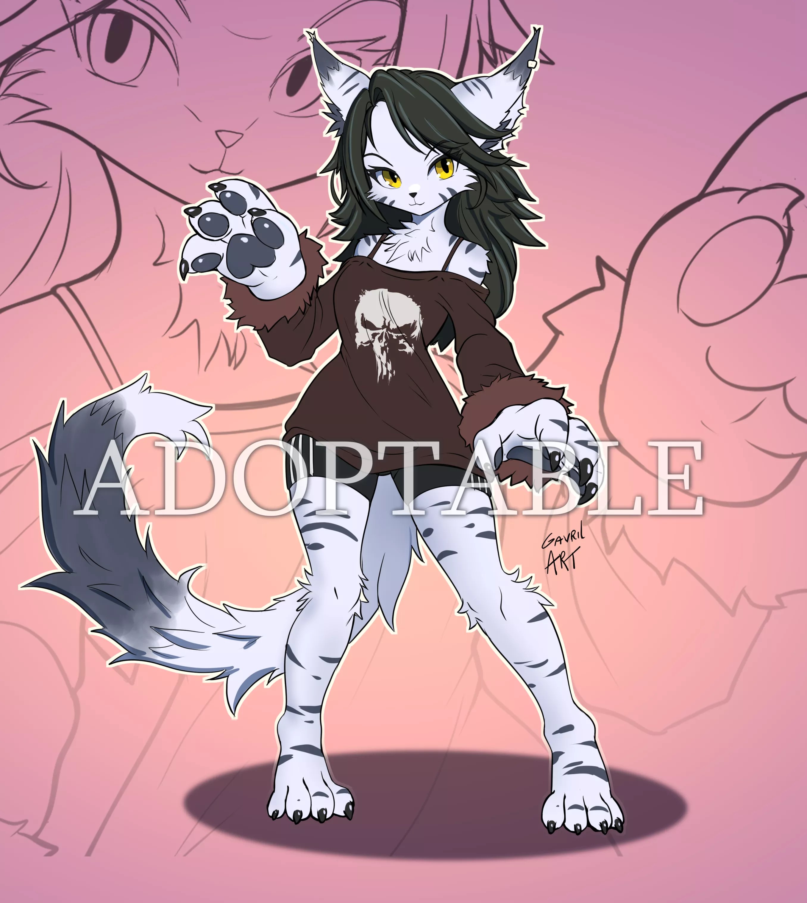 Hey everyone, here's my new OC sporting a casual look (Art by me) posted by Gavrilart